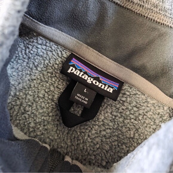 Mens Patagonia® Worn Wear M's Better Sweater® 1/4-Zip Sweater Pullover Sz L - Picture 8 of 11